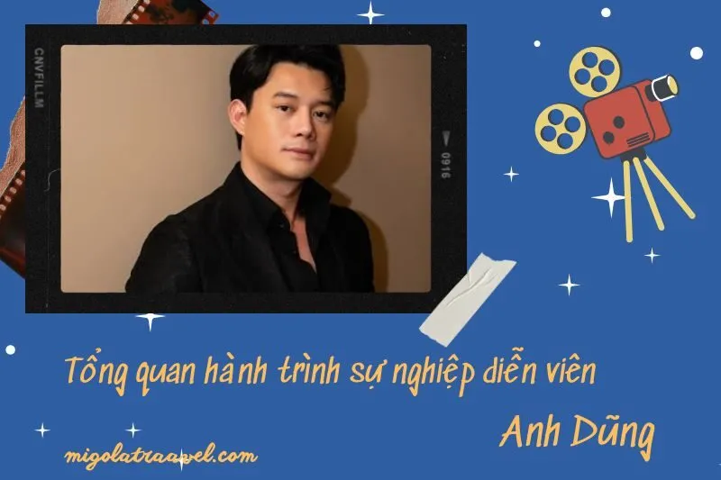 Tổng quan hành trình sự nghiệp diễn viên Anh Dũng