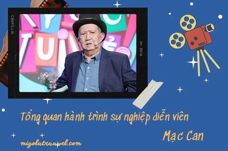 Tổng quan hành trình sự nghiệp diễn viên MạC Can