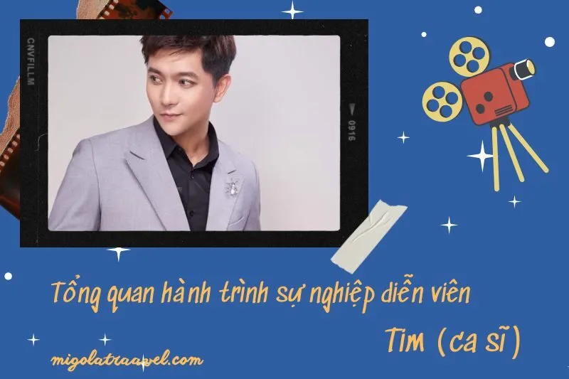 Tổng quan hành trình sự nghiệp diễn viên Tim
