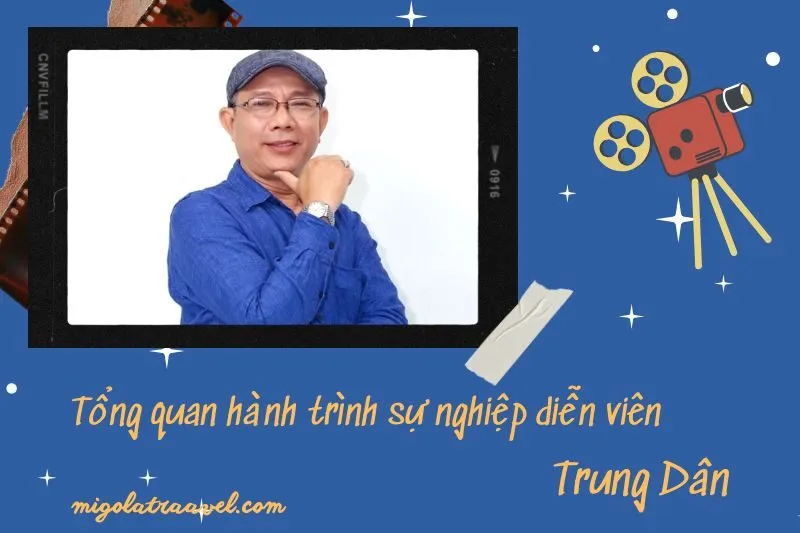 Tổng quan hành trình sự nghiệp diễn viên Trung Dân